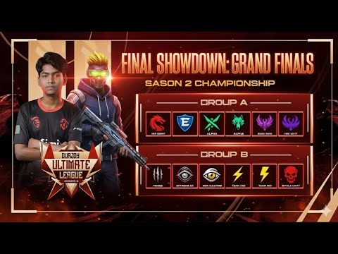 Ultimate league Grand Final Showdown season 2 match 38 🥵🥵☠️