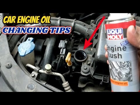 How to clean flush car engine properly