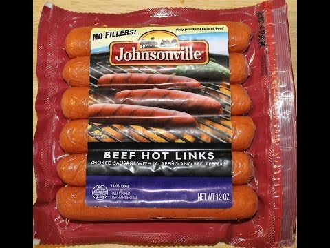 Johnsonville: Beef Hot Links Food Review