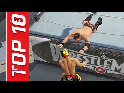 WWE 2K17 Top 10 New DLC Moves! | (Future Stars Pack)