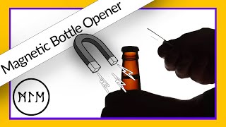 DIY Bottle Opener with Magnetic Bottle Cap Catcher
