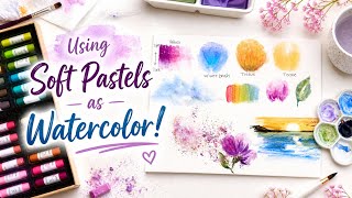 WAIT… Watercolors &  Pastels?! (12 Techniques You Have to Try)