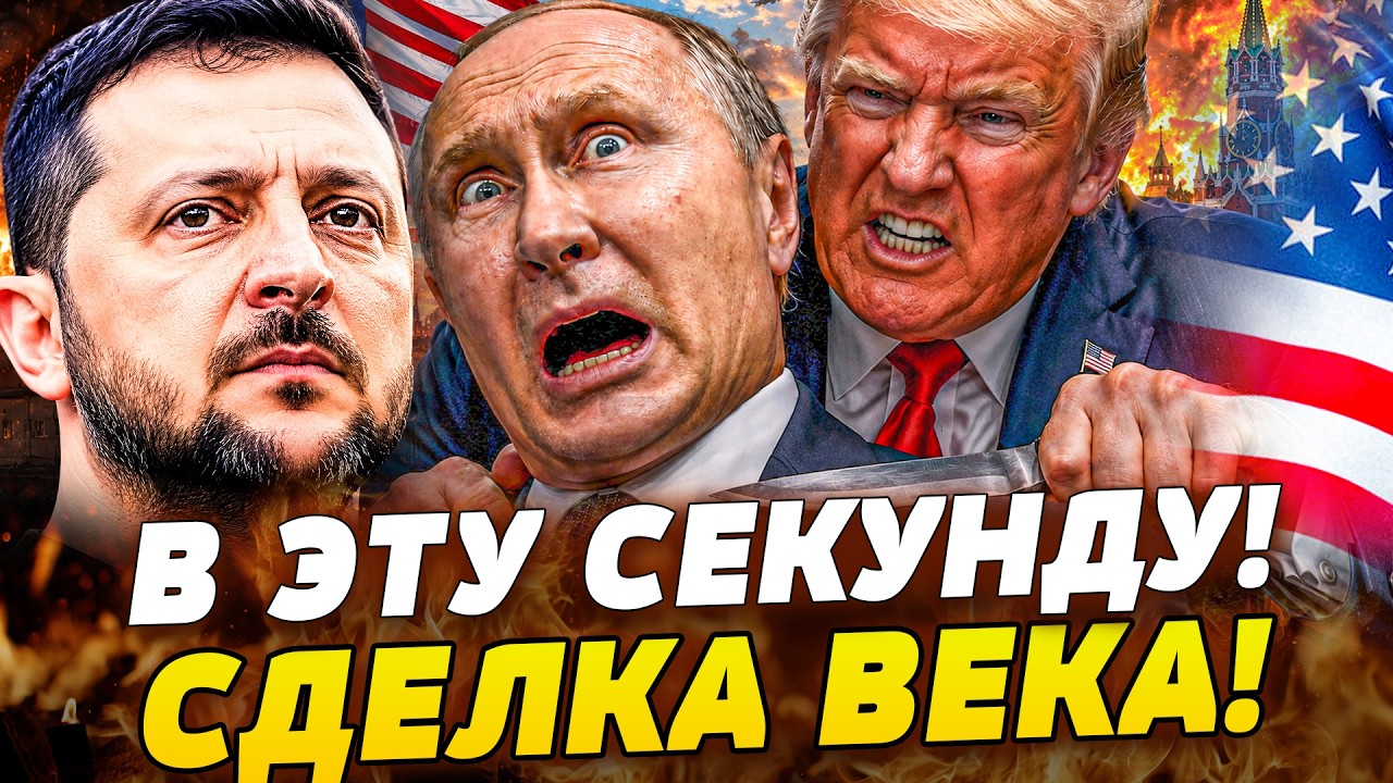 💥В ЭТУ СЕКУНДУ! СДЕЛКА ВЕКА: ВАШИНГТОН ПЕРЕВЕРНУЛ ИГРУ! ЗЕЛЕНСКИЙ ДОГОВОРИЛ