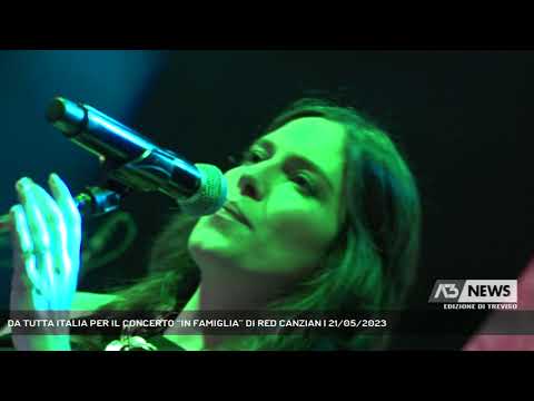 FROM ALL OVER ITALY FOR RED CANZIAN'S "FAMILY" CONCERT | May 21, 2023