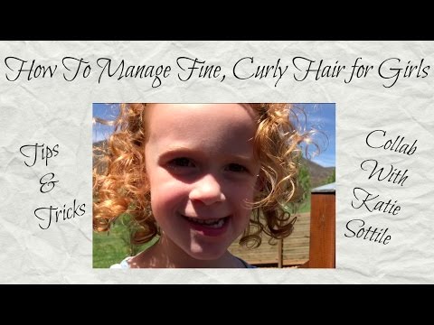Tips For Curly Toddler Hair | Collab with Katie Sottile | How To Manage Fine, Curly, Red Hair Video