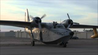 preview picture of video 'Grumman HU-16B Albatross departures from Casa Grande'