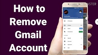 how to remove gmail account from samsung galaxy j7 prime | how to remove gmail account from android