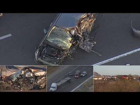 Wrong-way driver hits semi on I-17 in north Phoenix