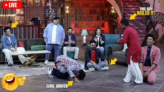 इस आदमी ने सबके सामने Kapil Sharma, Sunil Grover और पूरी Team की करदी बोलती बंद | LIVE from TGIKS