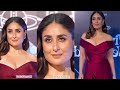 Kareena Kapoor CloseUp Look Red Gown Vertical Edit