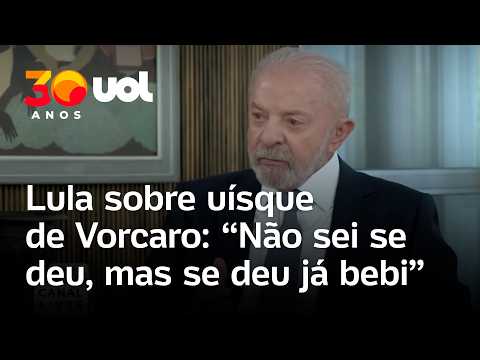 Lula diz que ‘não lembra’ se ganhou uísque de Daniel Vorcaro e rebate: ‘Mas, se deu, já bebi’