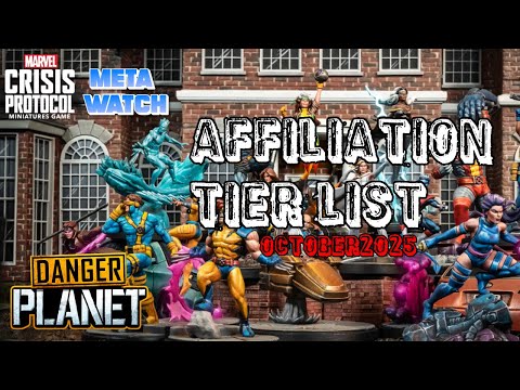 Marvel: Crisis Protocol - Affiliation Tier List - October 2025