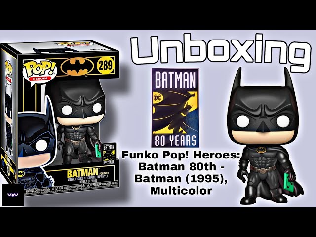 Vídeo relacionado con Funko Pop! Heroes: Batman 80th - Batman - (1989) - DC Comics - Figura de Vinilo Coleccionable - Idea de Regalo- Mercancia Oficial - Juguetes para Niños y Adultos - Comic Books Fans