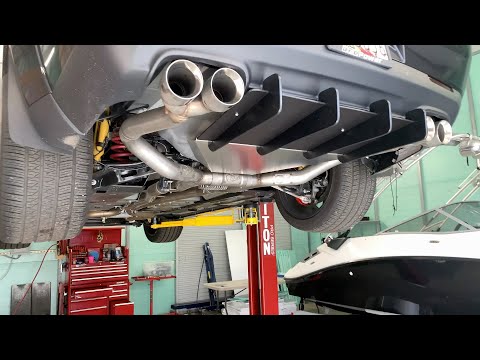 ZL1Addons Rear Diffuser Install 2019 Dodge Challenger R/T Scat Pack Widebody