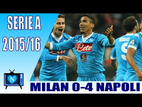 Milan - Napoli 0-4 | serie A 2015-16 | full match.