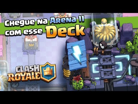 Chegue na Arena 11 Eletrovale com esse Deck no Clash Royale