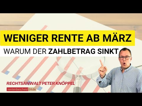 Weniger Netto-Rente im März 2026? So können Sie reagieren