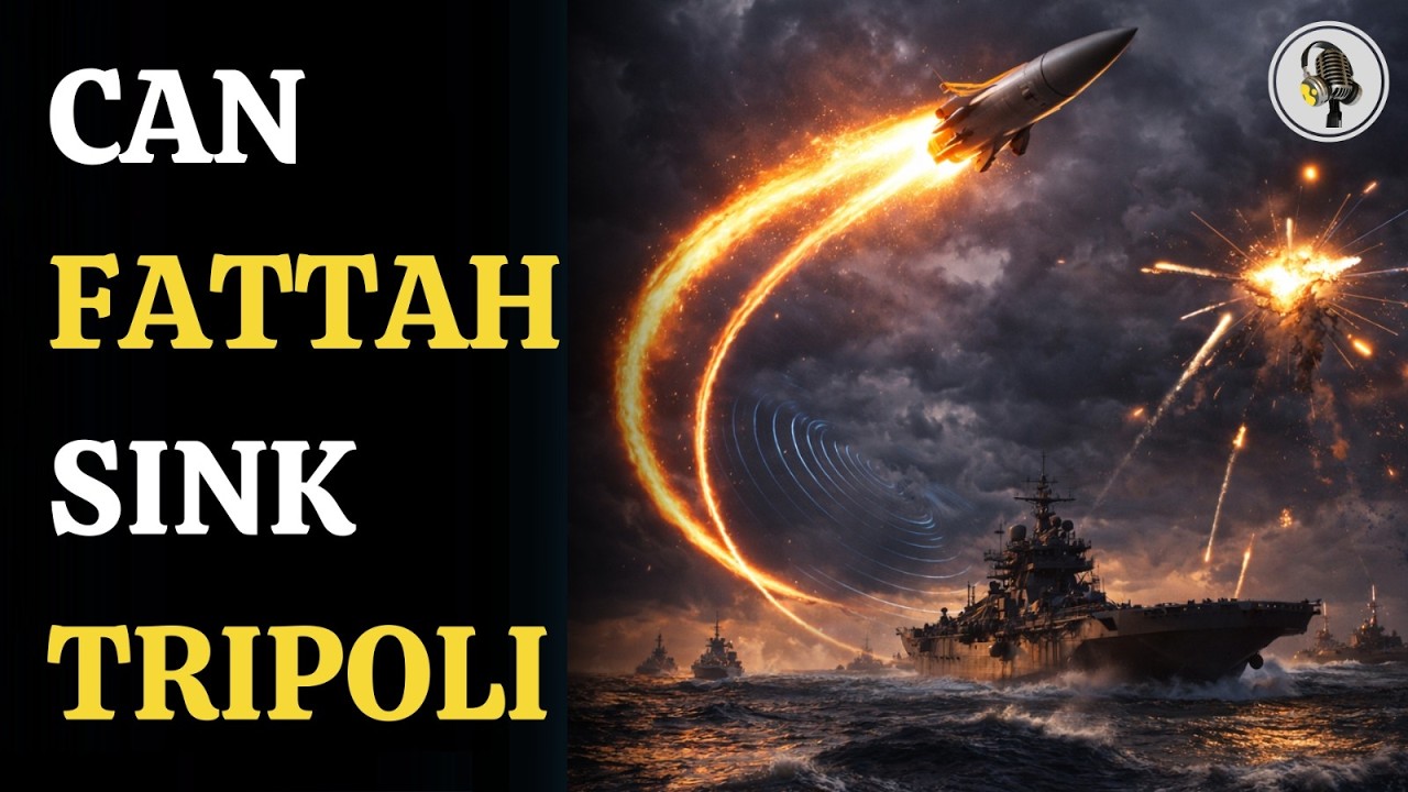 Can Iran’s Fattah Hypersonic Missile Destroy USS Tripoli at Sea | WION Podcast