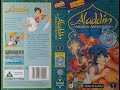 Opening And Closing Aladdin Genie In A Jar 1995 UK VHS