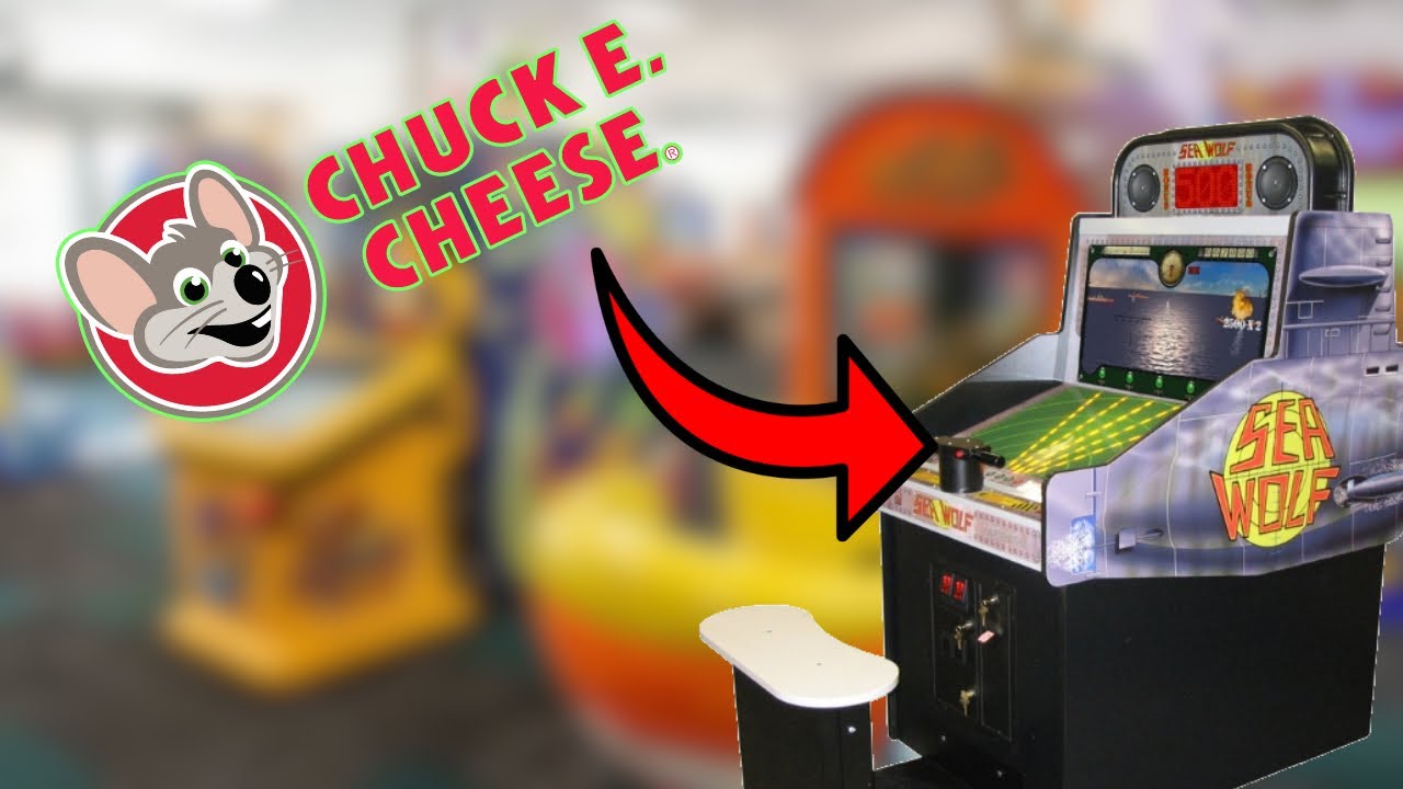 Chuck E Cheese Old Arcade Games
