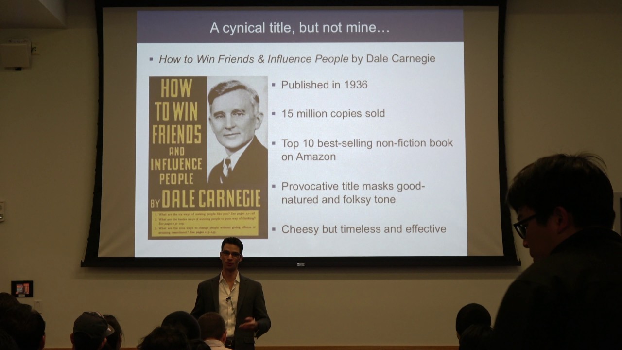 How to win friends and influence people - Prof. Darren Lipomi - Eng. Grad & Postdoc Talks - UCSD