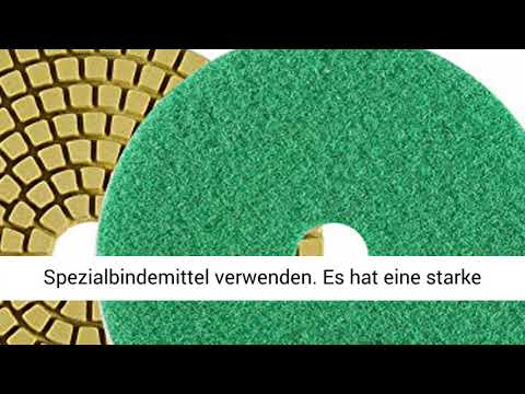 100 mm 4-Zoll-Diamant-Nassschleifscheibe für Granit-Marmor-Stein,