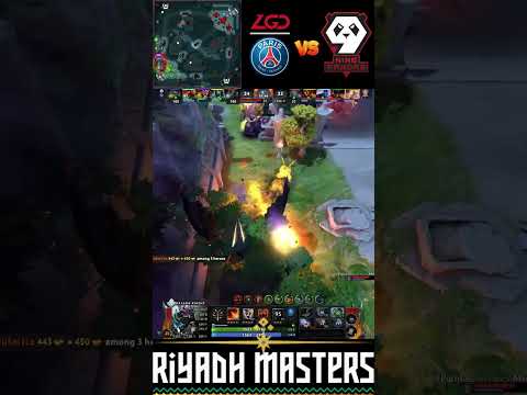 PSG.LGD vs 9Pandas 🔥| Riyadh Masters 2023 🕌 #dota2 #shorts