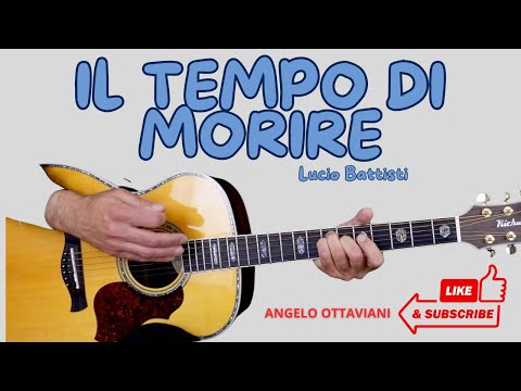 Il Tempo Di Morire - Battisti - Chitarra Facile