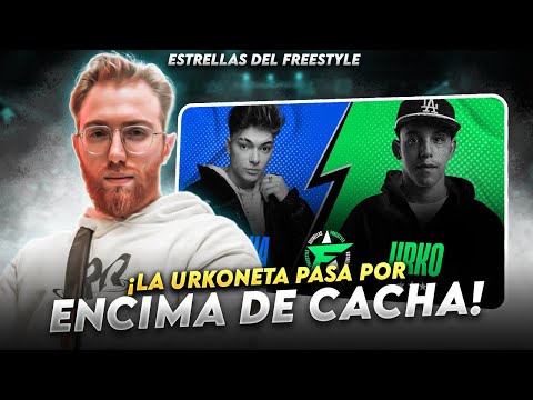 ¡LA URKONETA PASA POR ENCIMA DE CACHA! | URKO VS CACHA ESTRELLAS DEL FREESTYLE