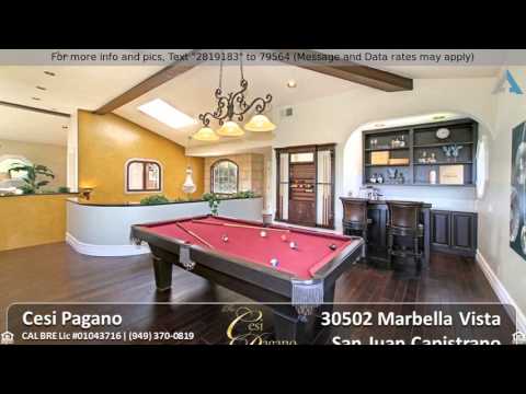 Priced at $1,499,900 - 30502 Marbella Vista, San Juan Capistrano, CA 92675