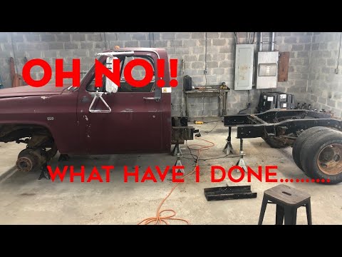 Shortening the frame on 1983 chevy c30 c&c squarebody