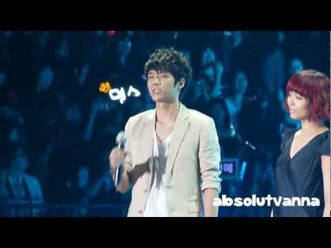 [HD/Fancam] 120623 Infinite & Wonder Girls Special Stage One Summer Night (Woohyun Focus)