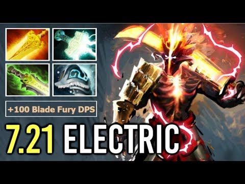 IMBA BUILD Magic Juggernaut Electric Blade Fury vs PA +50 MS Talent Radiance Shiva Build 7.21 Dota 2