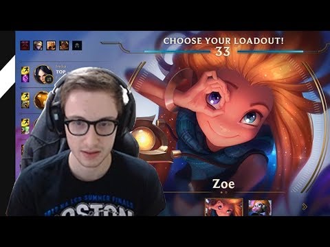 574. Bjergsen vs Froggen - Zoe vs Aurelion Soll - Mid -  Patch 7.23 PreSeason 8
