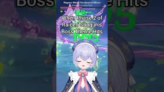 Download lagu When Phase 2 of Raiden Shogun's Boss Theme Hits | Genshin Impact mp3
