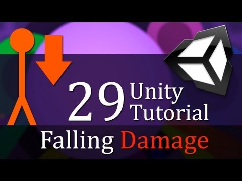 29 Unity Tutorial FALLING DAMAGE Create a Survival Game