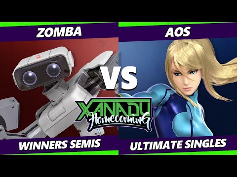 Xanadu Homecoming Winners Semis - Zomba (ROB) Vs. AoS (ZSS) Smash Ultimate - SSBU