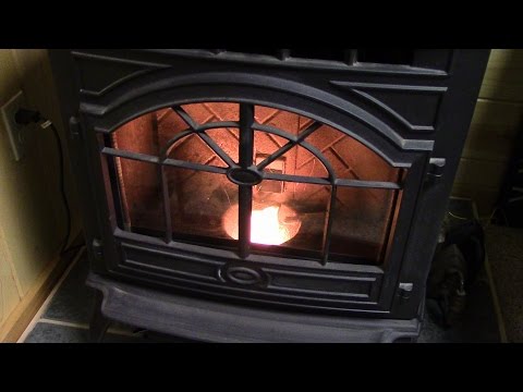 How a pellet stove works