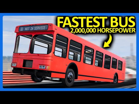 I Built a 2,000,000 Horsepower Bus in BeamNG