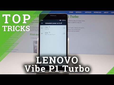Top Tricks Lenovo Vibe P1 Turbo – Best Features / Cool Tips