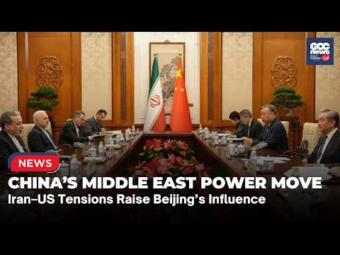China’s Growing Diplomatic Role in the Middle East as Iran–US Tensions Rise