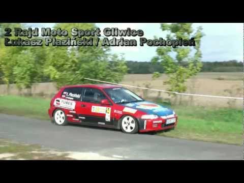2 Rajd Moto Sport Gliwice 06.10.12r - Ł.Płaziński A.Pochopień Honda Civic VTi