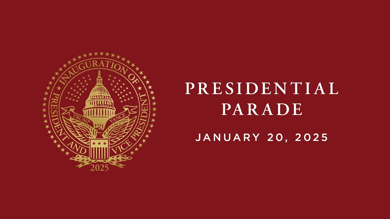 Donald J. Trump Attends the Presidential Parade