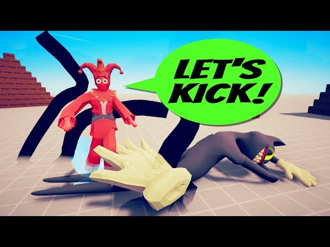 Kicking Time! The Kicker vs EVERY FACTION - Totally Accurate Battle Simulator TABS