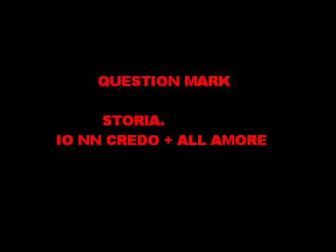 QUESTION MARK (STORIA) La versione Rara 