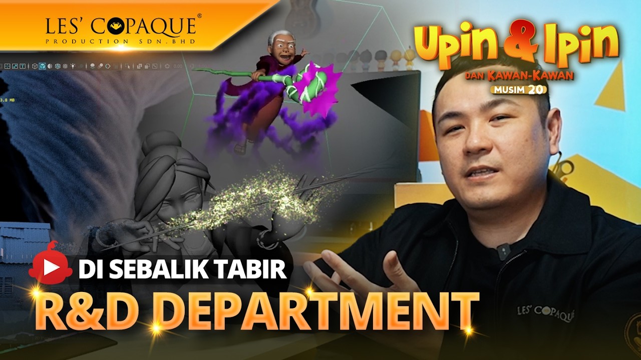 Di Sebalik Tabir : R&D Department Upin & Ipin Musim 20