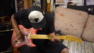 Video thumbnail for 2002 Fender Pink Paisley Stratocaster Limited Run by krispood