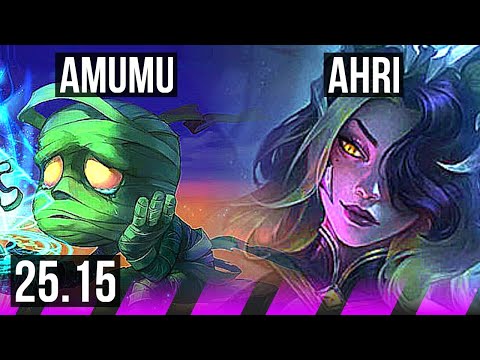 AMUMU & Yunara vs AHRI & Kai'Sa (SUP) | NA Grandmaster | 25.15