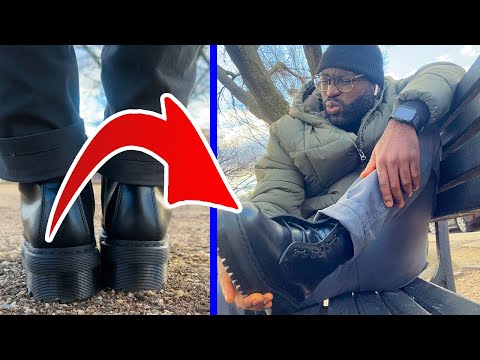 Meine Jadon Dr Martens in 24 Stunden einlaufen: IRL