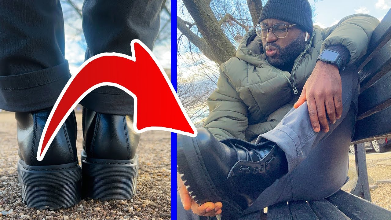 Breaking in My Jadon Dr Martens In 24 hours: IRL